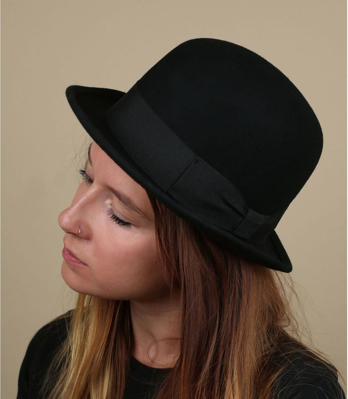 womens bowler hat Chapeau melon w